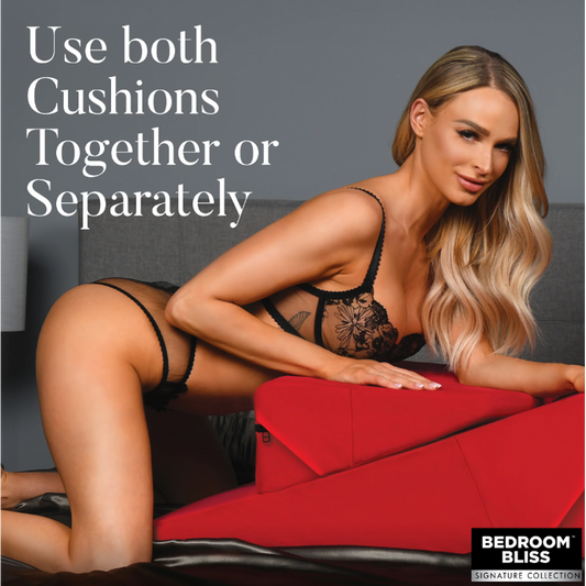 Love Cushion Set Foam Wedge Pillow Set – Rechargeable, Discreet, Intimate Wellness Accessory – Quiet, Rechargeable, Waterproof, Couples & Solo Use, Discreet Intimate Wellness Accessory