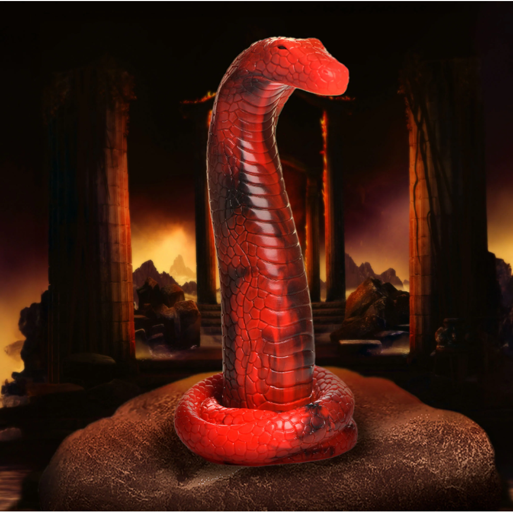 King Cobra Silicone personal massager * – Rechargeable, Discreet, Intimate Wellness Accessory – Quiet, Rechargeable, Waterproof, Couples & Solo Use, Discreet Intimate Wellness Accessory