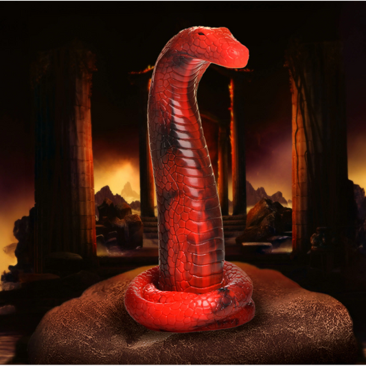 King Cobra Silicone personal massager * – Rechargeable, Discreet, Intimate Wellness Accessory – Quiet, Rechargeable, Waterproof, Couples & Solo Use, Discreet Intimate Wellness Accessory