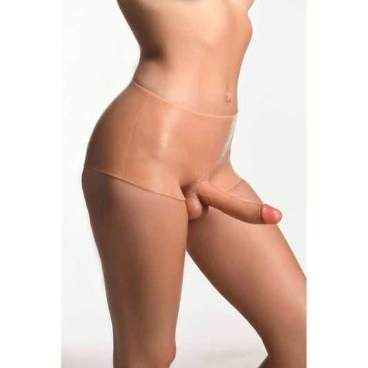 Boner Briefs silicone male panty- Large – Rechargeable, Discreet, Intimate Wellness Accessory – Quiet, Rechargeable, Waterproof, Couples & Solo Use, Discreet Intimate Wellness Accessory