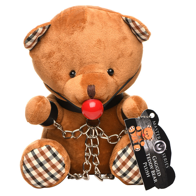 Master Series Gagged Teddy Bear Plush.