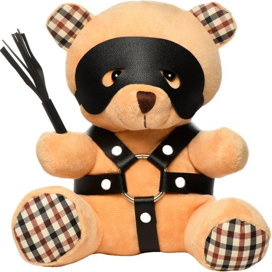 BDSM playful restraint Teddy Bear Plush – Rechargeable, Discreet, Intimate Wellness Accessory – Quiet, Rechargeable, Waterproof, Couples & Solo Use, Discreet Intimate Wellness Accessory