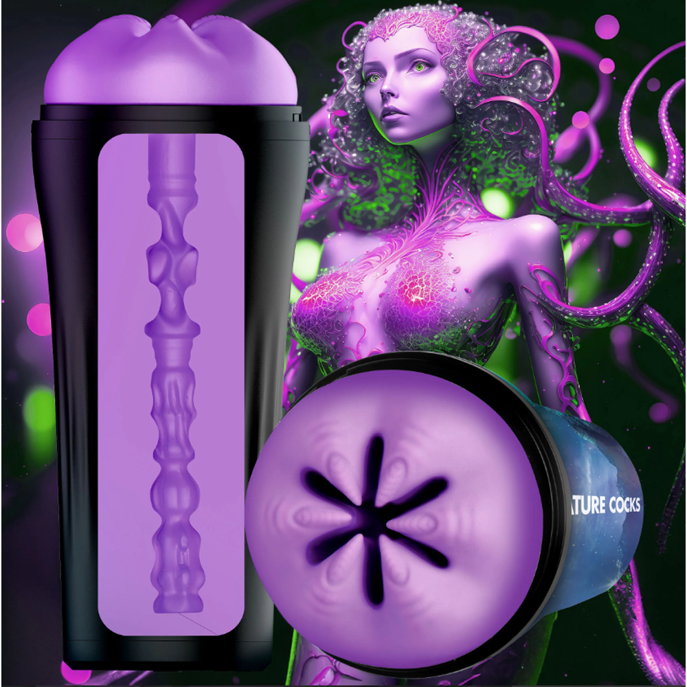 Wormhole Alien Stroker – Rechargeable, Discreet, Intimate Wellness Accessory – Quiet, Rechargeable, Waterproof, Couples & Solo Use, Discreet Intimate Wellness Accessory