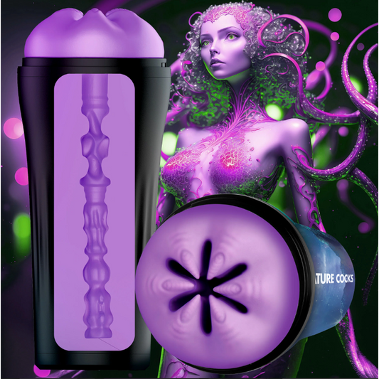 Wormhole Alien Stroker – Rechargeable, Discreet, Intimate Wellness Accessory – Quiet, Rechargeable, Waterproof, Couples & Solo Use, Discreet Intimate Wellness Accessory