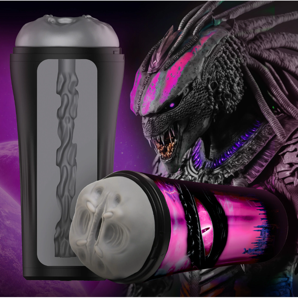 Predator Creature Stroker – Rechargeable, Discreet, Intimate Wellness Accessory – Quiet, Rechargeable, Waterproof, Couples & Solo Use, Discreet Intimate Wellness Accessory