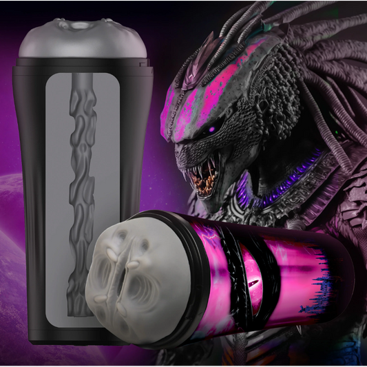 Predator Creature Stroker – Rechargeable, Discreet, Intimate Wellness Accessory – Quiet, Rechargeable, Waterproof, Couples & Solo Use, Discreet Intimate Wellness Accessory