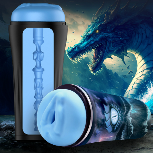 Pussidon Sea Monster Stroker – Rechargeable, Discreet, Intimate Wellness Accessory – Quiet, Rechargeable, Waterproof, Couples & Solo Use, Discreet Intimate Wellness Accessory