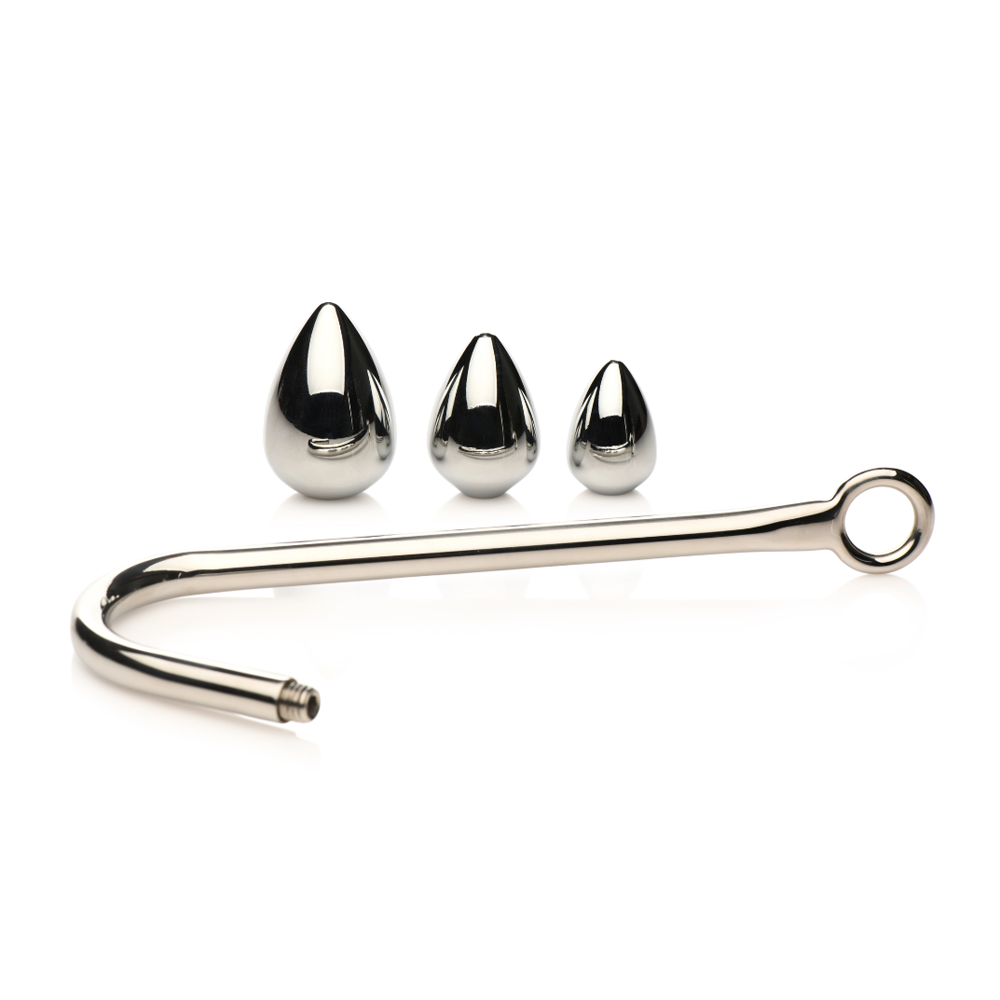 backdoor Hook Trainer backdoor Hook w/ 3 Plugs – Rechargeable, Discreet, Intimate Wellness Accessory – Quiet, Rechargeable, Waterproof, Couples & Solo Use, Discreet Intimate Wellness Accessory