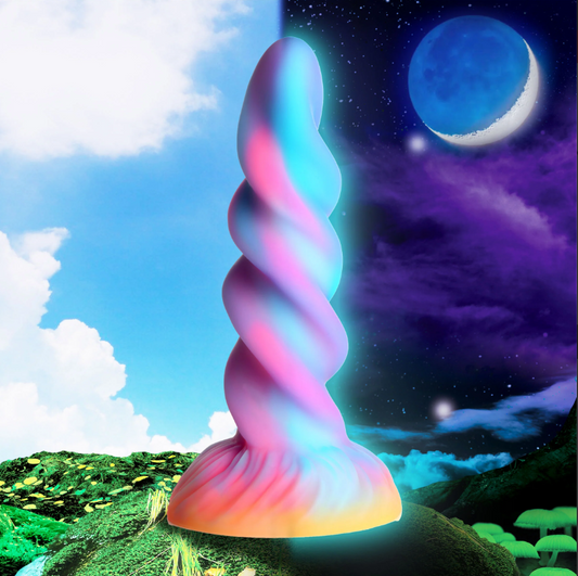 Moon Rider Glow-InThe-Dark Unicorn personal massager – Rechargeable, Discreet, Intimate Wellness Accessory – Quiet, Rechargeable, Waterproof, Couples & Solo Use, Discreet Intimate Wellness Accessory