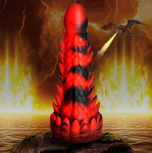 Demon Rising Scaly Dragon personal massager * – Rechargeable, Discreet, Intimate Wellness Accessory – Quiet, Rechargeable, Waterproof, Couples & Solo Use, Discreet Intimate Wellness Accessory