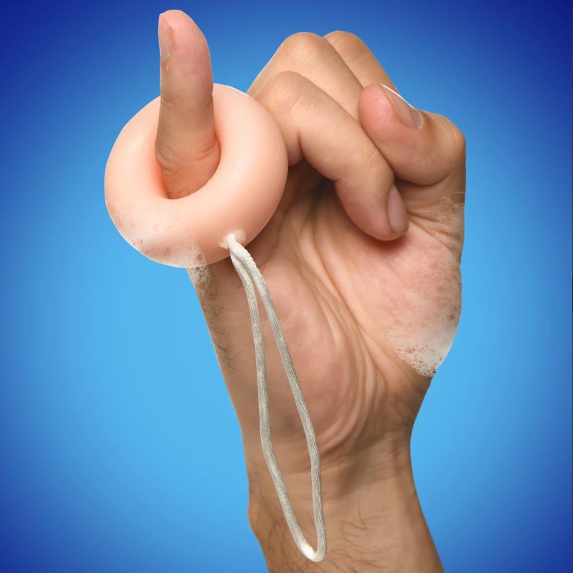 intimacy on a Rope - Tiny Weeny Washer Soap * – Rechargeable, Discreet, Intimate Wellness Accessory – Quiet, Rechargeable, Waterproof, Couples & Solo Use, Discreet Intimate Wellness Accessory