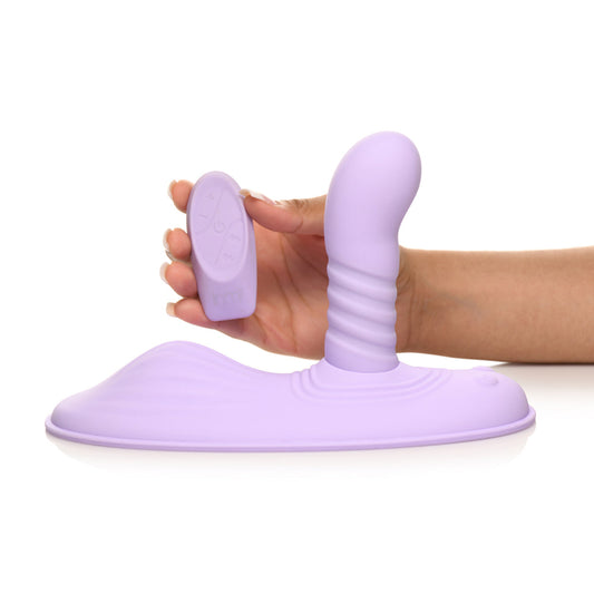 Thrust 'N' Grind Thrusting/Vibrating R/C – Rechargeable, Discreet, Intimate Wellness Accessory – Quiet, Rechargeable, Waterproof, Couples & Solo Use, Discreet Intimate Wellness Accessory