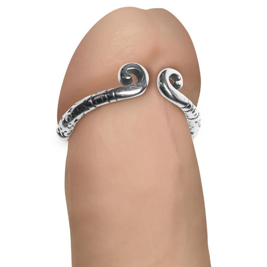 Kingpin Stainless Steel Glans Ring 24mm – Rechargeable, Discreet, Intimate Wellness Accessory – Quiet, Rechargeable, Waterproof, Couples & Solo Use, Discreet Intimate Wellness Accessory
