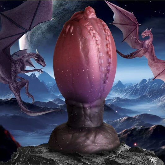 Dragon Hatch Silicone Egg - Large – Rechargeable, Discreet, Intimate Wellness Accessory – Quiet, Rechargeable, Waterproof, Couples & Solo Use, Discreet Intimate Wellness Accessory