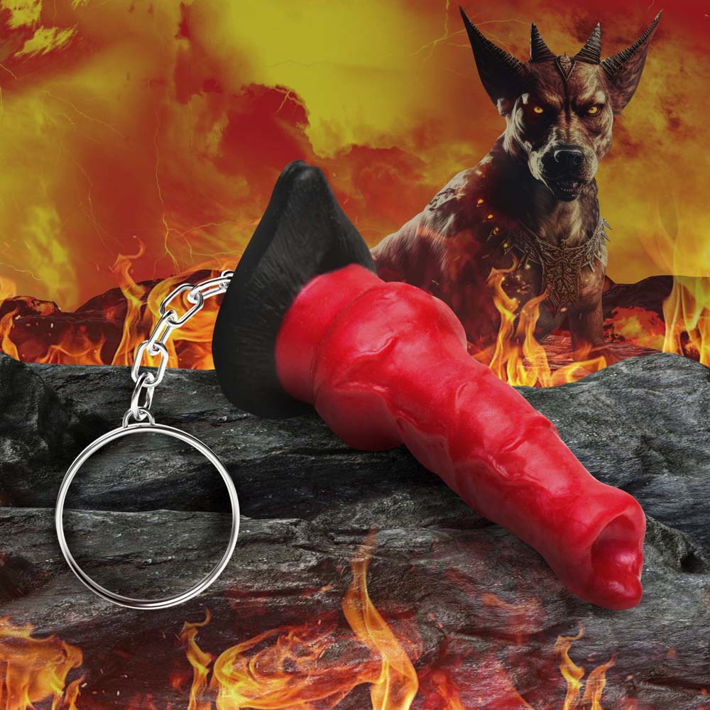 Hell-Hound Keychain – Rechargeable, Discreet, Intimate Wellness Accessory – Quiet, Rechargeable, Waterproof, Couples & Solo Use, Discreet Intimate Wellness Accessory