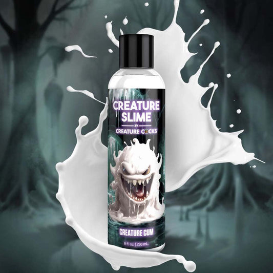 Creature Cum Unscented Jizz personal lubricant - 8oz – Rechargeable, Discreet, Intimate Wellness Accessory – Quiet, Rechargeable, Waterproof, Couples & Solo Use, Discreet Intimate Wellness Accessory