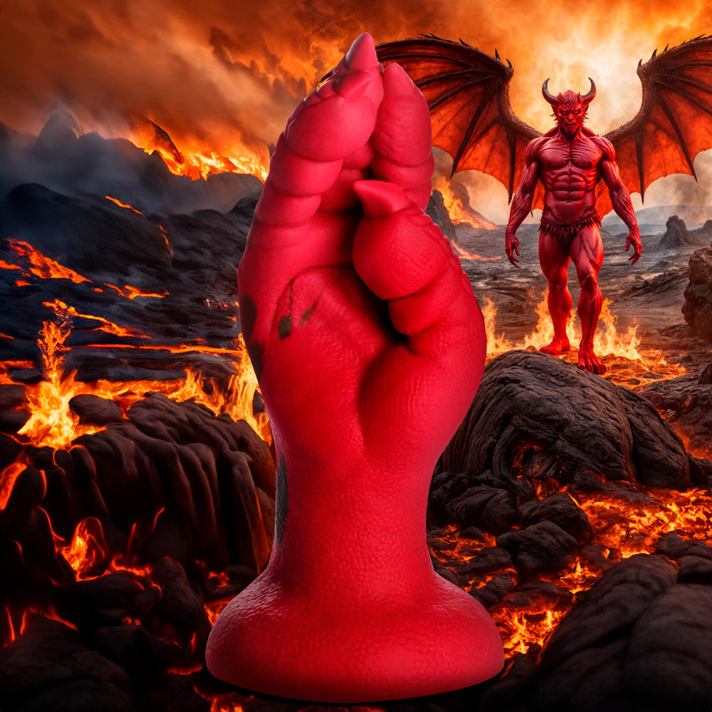 Demon Claw Fisting Silicone personal massager – Rechargeable, Discreet, Intimate Wellness Accessory – Quiet, Rechargeable, Waterproof, Couples & Solo Use, Discreet Intimate Wellness Accessory
