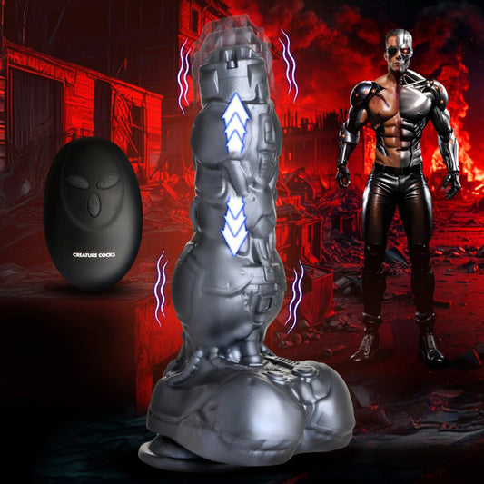 Cyborg male Thrusting & Vibrating personal massager – Rechargeable, Discreet, Intimate Wellness Accessory – Quiet, Rechargeable, Waterproof, Couples & Solo Use, Discreet Intimate Wellness Accessory