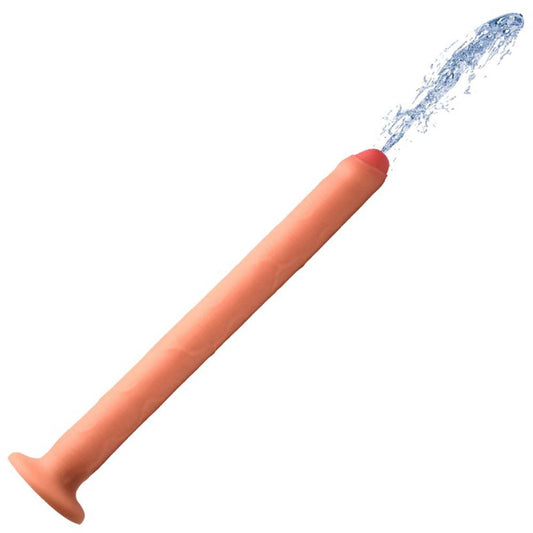 15" Thick Silicone Enema Hose – Rechargeable, Discreet, Intimate Wellness Accessory – Quiet, Rechargeable, Waterproof, Couples & Solo Use, Discreet Intimate Wellness Accessory