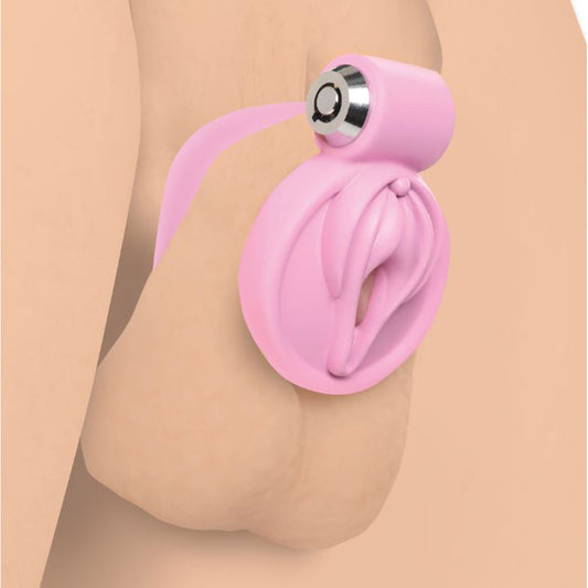 Pussification Chastity male Cage – Rechargeable, Discreet, Intimate Wellness Accessory – Quiet, Rechargeable, Waterproof, Couples & Solo Use, Discreet Intimate Wellness Accessory