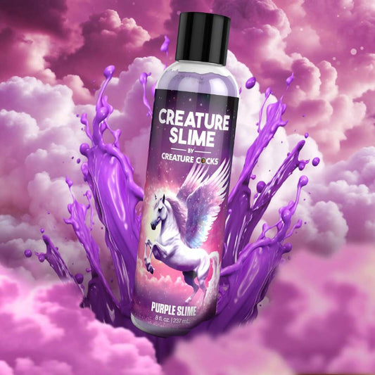 Creature Slime - Purple H2O personal lubricant - 8oz – Rechargeable, Discreet, Intimate Wellness Accessory – Quiet, Rechargeable, Waterproof, Couples & Solo Use, Discreet Intimate Wellness Accessory