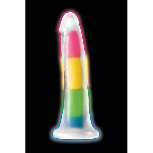 Lollicock 7" GID Rainbow Silicone personal massager* – Rechargeable, Discreet, Intimate Wellness Accessory – Quiet, Rechargeable, Waterproof, Couples & Solo Use, Discreet Intimate Wellness Accessory