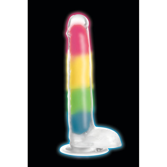 Lollicock 7" GID Rainbow Silicone balls* – Rechargeable, Discreet, Intimate Wellness Accessory – Quiet, Rechargeable, Waterproof, Couples & Solo Use, Discreet Intimate Wellness Accessory