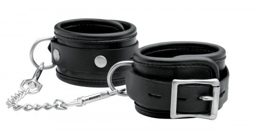 Isabella Sinclaire Leather Wrist Cuffs * – Rechargeable, Discreet, Intimate Wellness Accessory – Quiet, Rechargeable, Waterproof, Couples & Solo Use, Discreet Intimate Wellness Accessory