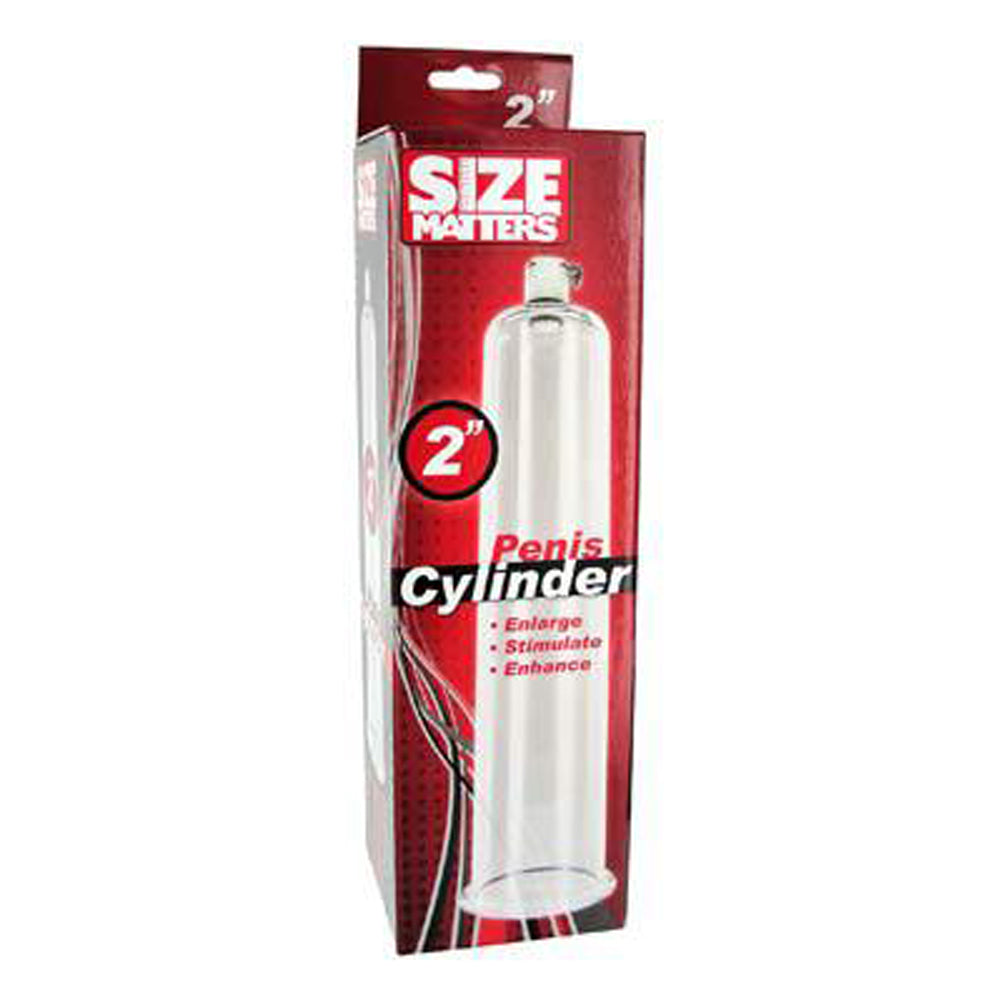 male Pump Cylinder, 2 Inch x 9 Inch – Rechargeable, Discreet, Intimate Wellness Accessory – Quiet, Rechargeable, Waterproof, Couples & Solo Use, Discreet Intimate Wellness Accessory