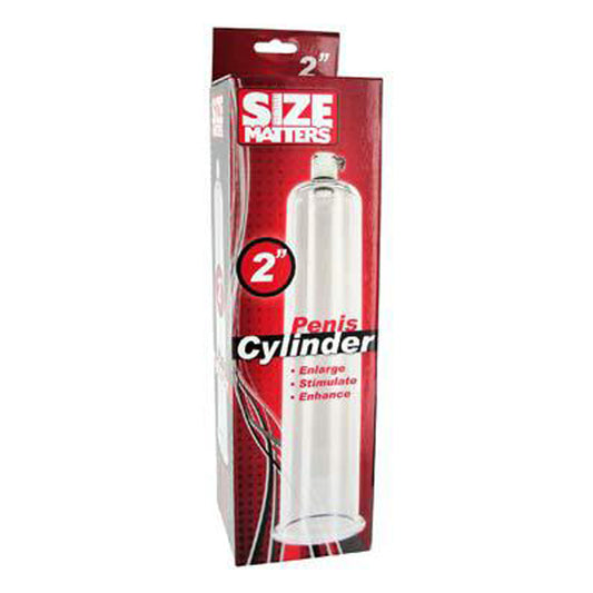 male Pump Cylinder, 2 Inch x 9 Inch – Rechargeable, Discreet, Intimate Wellness Accessory – Quiet, Rechargeable, Waterproof, Couples & Solo Use, Discreet Intimate Wellness Accessory