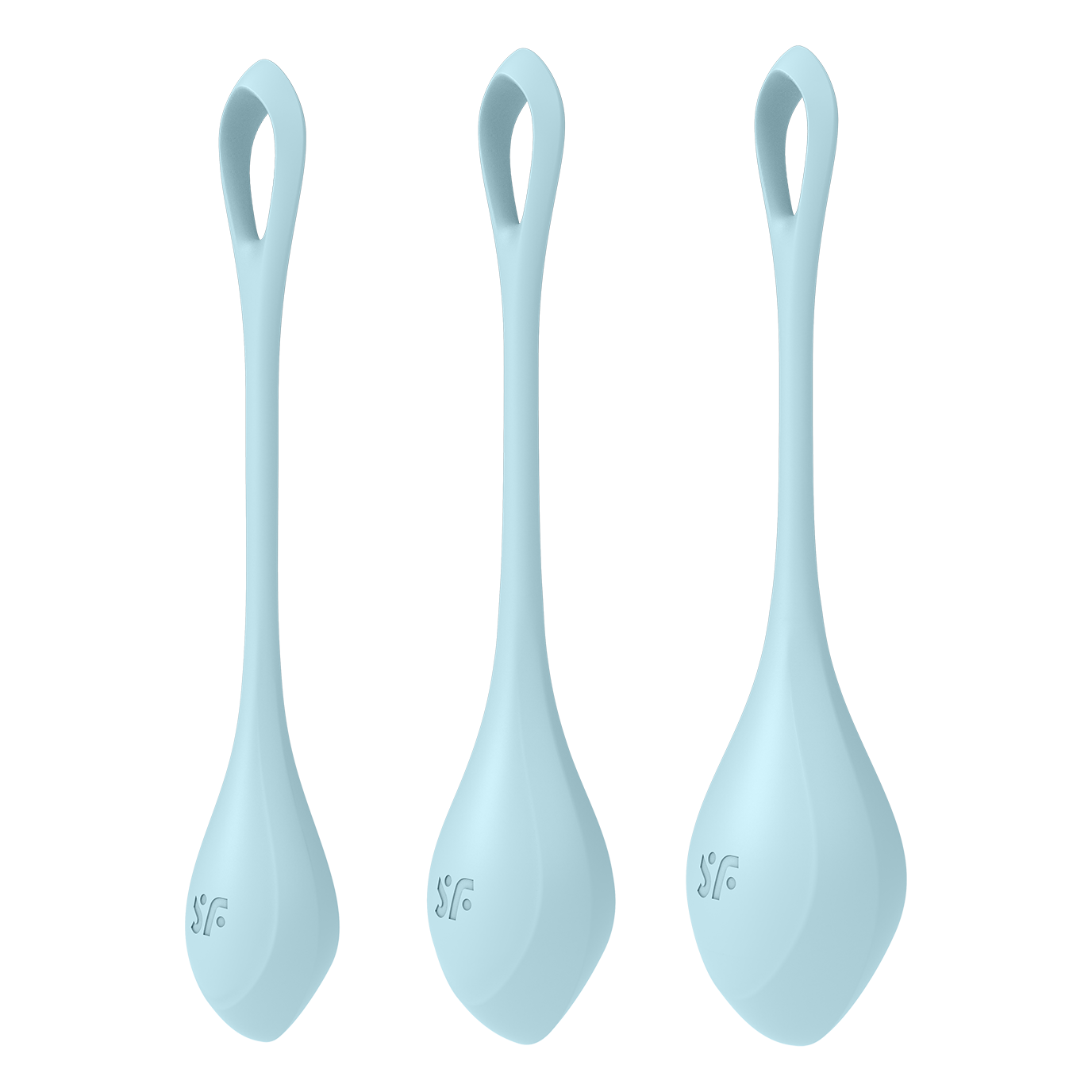Yoni Power 2 - Light Blue – Rechargeable, Discreet, Intimate Wellness Accessory – Quiet, Rechargeable, Waterproof, Couples & Solo Use, Discreet Intimate Wellness Accessory