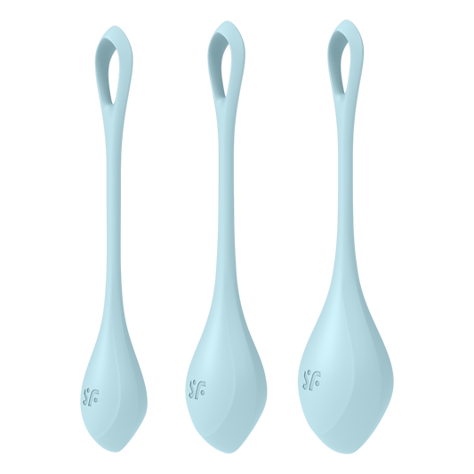 Yoni Power 2 - Light Blue – Rechargeable, Discreet, Intimate Wellness Accessory – Quiet, Rechargeable, Waterproof, Couples & Solo Use, Discreet Intimate Wellness Accessory