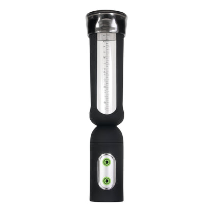 PUMP IT UP BLACK/CLEAR – Rechargeable, Discreet, Intimate Wellness Accessory – Quiet, Rechargeable, Waterproof, Couples & Solo Use, Discreet Intimate Wellness Accessory