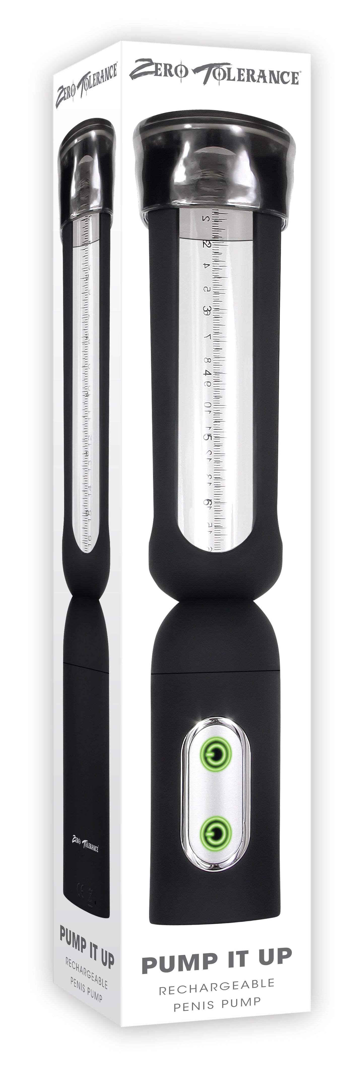 PUMP IT UP BLACK/CLEAR – Rechargeable, Discreet, Intimate Wellness Accessory – Quiet, Rechargeable, Waterproof, Couples & Solo Use, Discreet Intimate Wellness Accessory