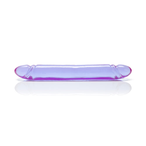 Reflective Gel Smooth Double Dong 12 Inches – Rechargeable, Discreet, Intimate Wellness Accessory – Quiet, Rechargeable, Waterproof, Couples & Solo Use, Discreet Intimate Wellness Accessory