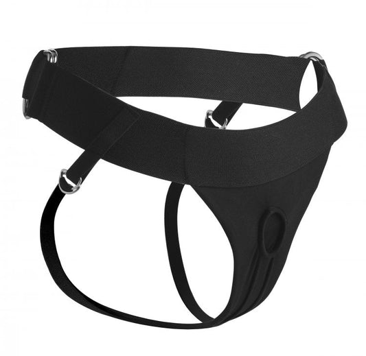 Avalon STRAP U Jock Style Harness Black – Rechargeable, Discreet, Intimate Wellness Accessory – Quiet, Rechargeable, Waterproof, Couples & Solo Use, Discreet Intimate Wellness Accessory