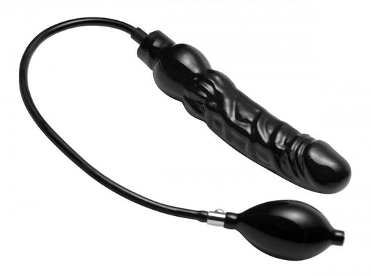 Primal Inflatable personal massager - Black – Rechargeable, Discreet, Intimate Wellness Accessory – Quiet, Rechargeable, Waterproof, Couples & Solo Use, Discreet Intimate Wellness Accessory