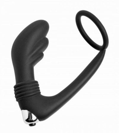 Nova Prostate Stim & Silicone C-Ring – Rechargeable, Discreet, Intimate Wellness Accessory – Quiet, Rechargeable, Waterproof, Couples & Solo Use, Discreet Intimate Wellness Accessory