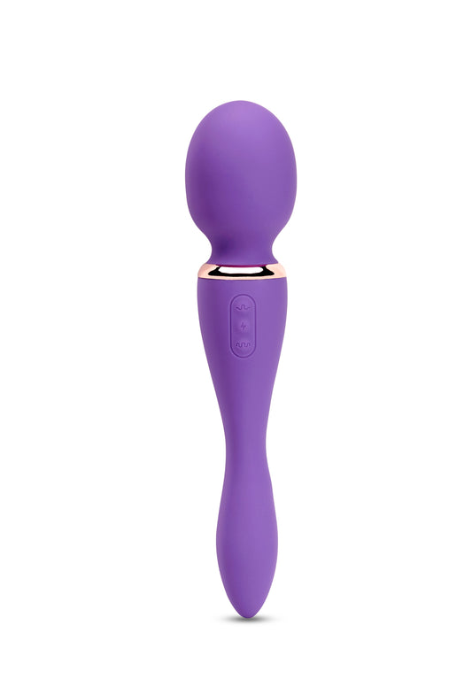 ALLUVION WAND - PURPLE – Rechargeable, Discreet, Intimate Wellness Accessory – Quiet, Rechargeable, Waterproof, Couples & Solo Use, Discreet Intimate Wellness Accessory