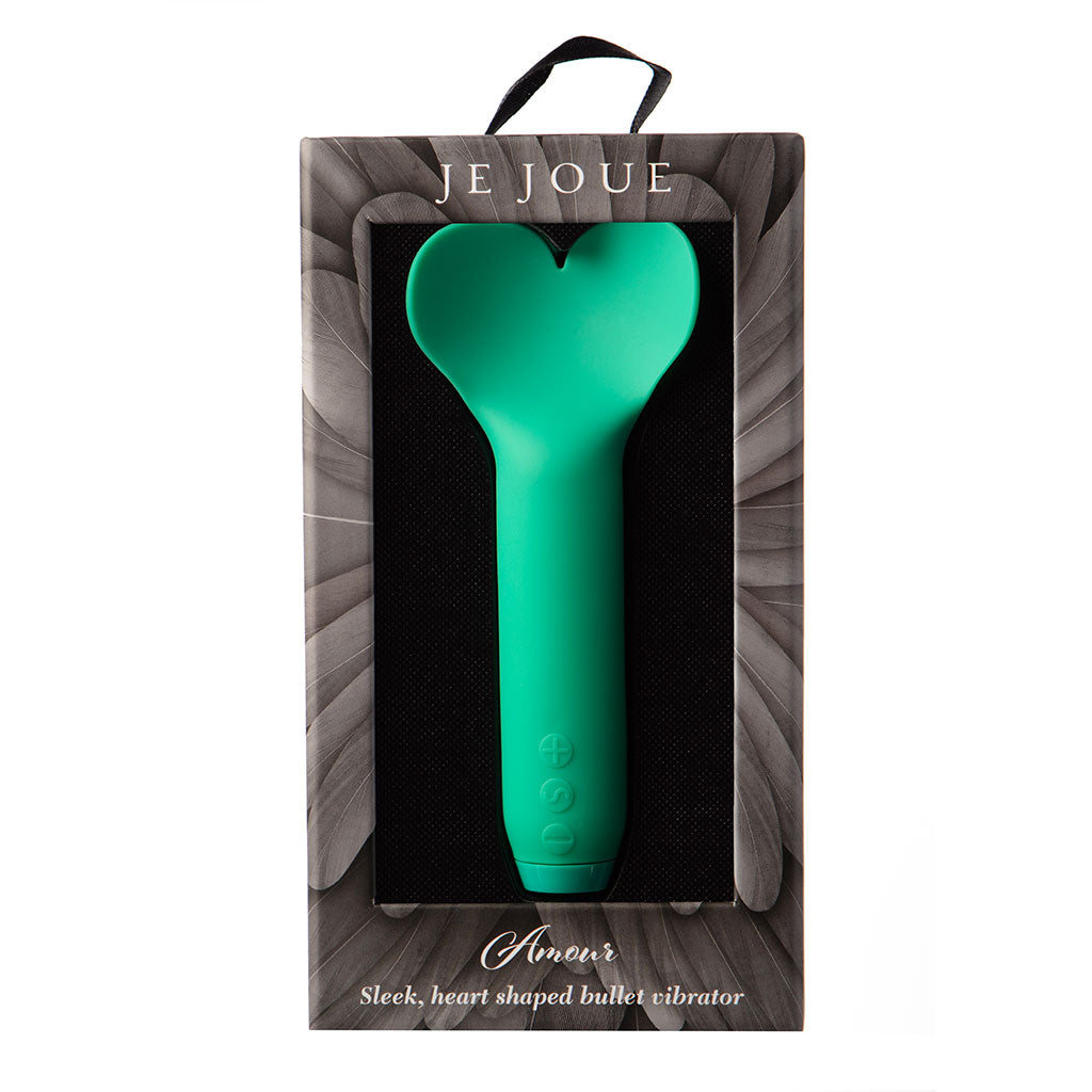 Amour Bullet Emerald Green – Rechargeable, Discreet, Intimate Wellness Accessory – Quiet, Rechargeable, Waterproof, Couples & Solo Use, Discreet Intimate Wellness Accessory