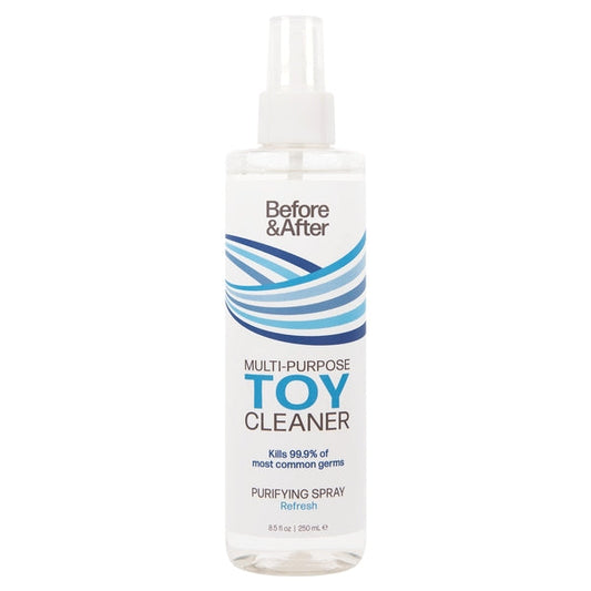 Spray novelty item Cleaner Refresh 8.5oz | 250mL – Rechargeable, Discreet, Intimate Wellness Accessory – Quiet, Rechargeable, Waterproof, Couples & Solo Use, Discreet Intimate Wellness Accessory