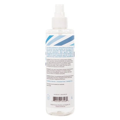 Spray novelty item Cleaner Refresh 8.5oz | 250mL – Rechargeable, Discreet, Intimate Wellness Accessory – Quiet, Rechargeable, Waterproof, Couples & Solo Use, Discreet Intimate Wellness Accessory