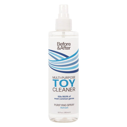 Spray novelty item Cleaner Refresh 8.5oz | 250mL – Rechargeable, Discreet, Intimate Wellness Accessory – Quiet, Rechargeable, Waterproof, Couples & Solo Use, Discreet Intimate Wellness Accessory