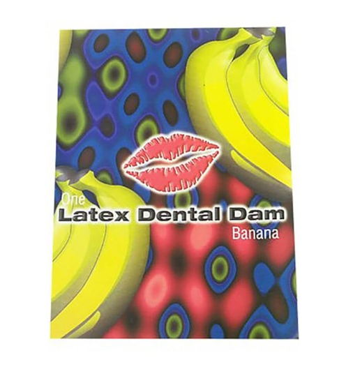 Lixx Dental Dams - Singles - Banana – Rechargeable, Discreet, Intimate Wellness Accessory – Quiet, Rechargeable, Waterproof, Couples & Solo Use, Discreet Intimate Wellness Accessory