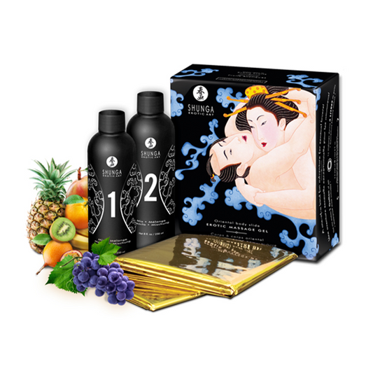 Oriental Body-to-Body Massage - Exotic Fruits – Rechargeable, Discreet, Intimate Wellness Accessory – Quiet, Rechargeable, Waterproof, Couples & Solo Use, Discreet Intimate Wellness Accessory