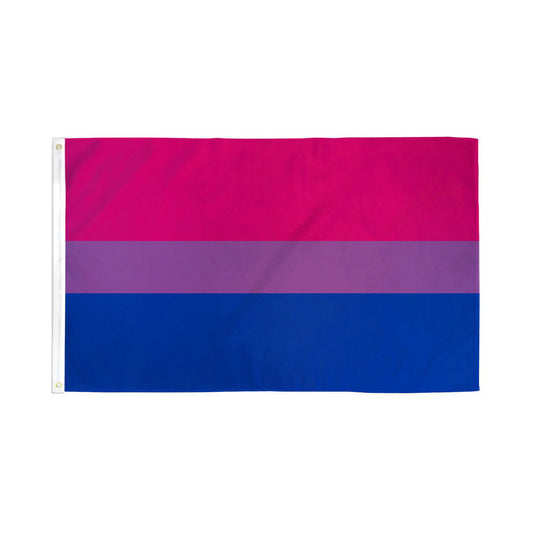 BiSexual Flag 3' X 5' Polyester – Rechargeable, Discreet, Intimate Wellness Accessory – Quiet, Rechargeable, Waterproof, Couples & Solo Use, Discreet Intimate Wellness Accessory