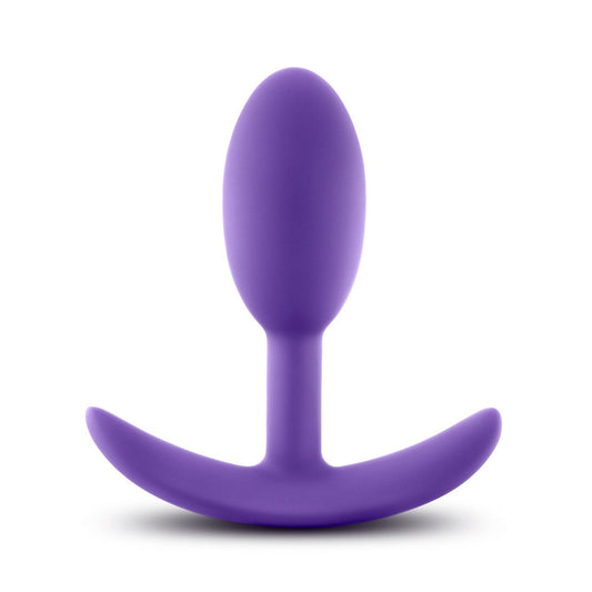 Luxe Wearable Vibra Slim Plug Sm- Purple – Rechargeable, Discreet, Intimate Wellness Accessory – Quiet, Rechargeable, Waterproof, Couples & Solo Use, Discreet Intimate Wellness Accessory