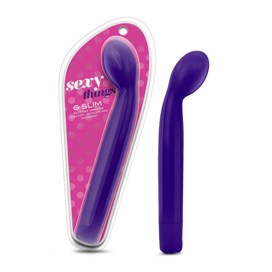 Sexy Things G Slim - Purple – Rechargeable, Discreet, Intimate Wellness Accessory – Quiet, Rechargeable, Waterproof, Couples & Solo Use, Discreet Intimate Wellness Accessory