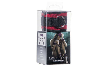 Bond Deluxe Kit Black Microvelvet – Rechargeable, Discreet, Intimate Wellness Accessory – Quiet, Rechargeable, Waterproof, Couples & Solo Use, Discreet Intimate Wellness Accessory