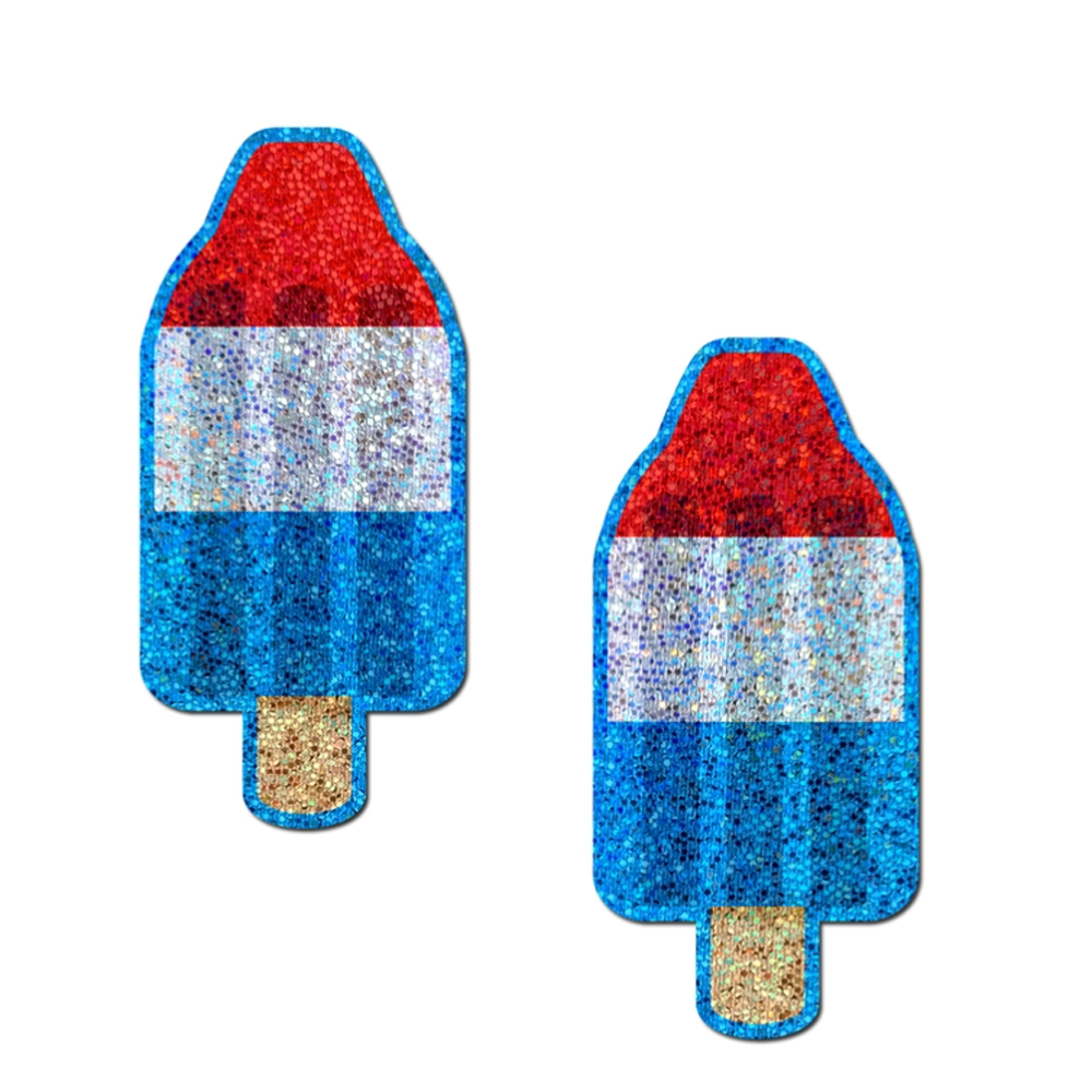 Bomb Pop: Glittering Ice Pop – Rechargeable, Discreet, Intimate Wellness Accessory – Quiet, Rechargeable, Waterproof, Couples & Solo Use, Discreet Intimate Wellness Accessory
